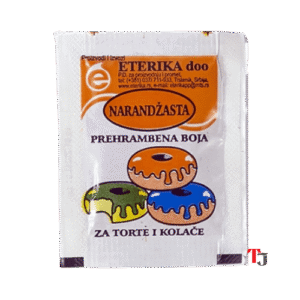 Farba za kolace narandzasta 3g.